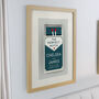 Anniversary Oak Framed Perfect Match Print, thumbnail 2 of 2