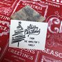 Merry Christmas Personalised Rubber Stamper, thumbnail 3 of 3