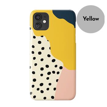 Wavy Shapes Polka Dot Phone Case, More Colours, 2 of 4