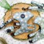 Little Pastel Green Daisies Dog Harness, thumbnail 8 of 11