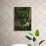 Rolled Canvas Fantasy Garden Art Print, thumbnail 6 of 9