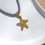 Beach Rope And Starfish Necklace, thumbnail 4 of 7