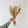 Small Seasonal Spring Dried Flower Bouquet, thumbnail 3 of 4