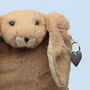 Personalised Brown Bunny Hot Water Bottle Gift Boxed, thumbnail 4 of 10