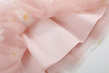 Daisy Pink Tulle Skirt, 8 of 9