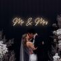 Mrs And Mrs Neon Sign, thumbnail 1 of 2