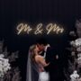 Mr And Mrs Neon Sign, thumbnail 1 of 2