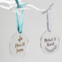Personalised Couple's Foiled Decoration, thumbnail 6 of 8