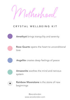 Motherhood Crystal Wellbeing Kit, 5 of 5