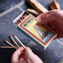 Personalised Vintage Style Ship Matchbox And Matches, thumbnail 1 of 3