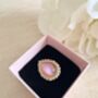 Pink Pearl Gold Ring, thumbnail 6 of 6