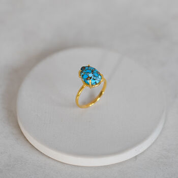 Sterling Silver Turquoise Ring, 2 of 9