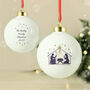 Personalised Nativity Bauble, thumbnail 1 of 5