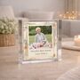 Gifts For Women Personalised Photo Ornament Crystal Glass, thumbnail 1 of 8