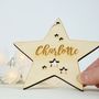 Personalised Star Tree Decoration, thumbnail 4 of 5