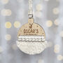 Macrame Baby's First Christmas Decoration, thumbnail 3 of 5