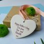 Mother's Day Personalised Heart, thumbnail 1 of 4