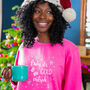 'Baby It's Cold Outside' Christmas Sweatshirt Jumper, thumbnail 3 of 12