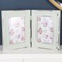 Double Wooden Photo Frame, Choice Of Colours, thumbnail 4 of 6