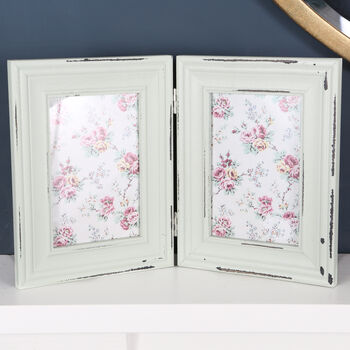 Double Wooden Photo Frame, Choice Of Colours, 4 of 6