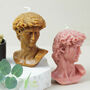 Large Bust Of David In Eco Wax, thumbnail 5 of 8