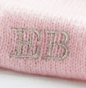 Pure Cashmere Ladies Personalised Scarf, 3 of 5