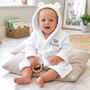 Personalised Child's Panda Dressing Gown In White, thumbnail 1 of 6