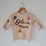 Baby And Children's Embroidered Knitted Jumper, thumbnail 1 of 4
