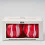 Duo Of Baubles In Swedish Design Filled With Chocolate Truffles, thumbnail 4 of 12