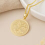 Personalised 9ct Yellow Gold Tree Of Life Pendant, thumbnail 1 of 8