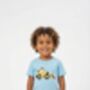 Timmy Blue Tractor Printed T Shirt, thumbnail 9 of 10