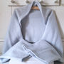Personalised New Mum Cashmere Shrug And Teether Giftset, thumbnail 6 of 12