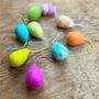 Fair Trade Eco Felt Easter Egg Hanging Decoration, thumbnail 9 of 12