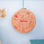 Hello Autumn Embroidery Kit, Seasonal Diy Craft Kit, thumbnail 4 of 9