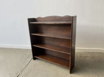 Antique Vintage Free Standing Oak Book Shelves, 6 of 12