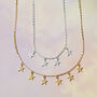 Personalised Starry Skies Initials Necklace, thumbnail 6 of 8
