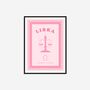 Children's Libra Zodiac Print, thumbnail 2 of 8