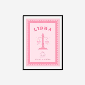 Children's Libra Zodiac Print, 2 of 8