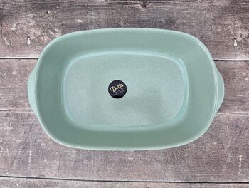 Green Rectangular Baking Dish, 30.5cm, 4 of 4
