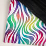 Disabled Blue Badge Parking Permit Wallet In Tiger Rainbow, thumbnail 6 of 11