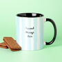 Super Dad Striped Design Mug, thumbnail 5 of 7