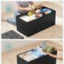 Foldable Storage Ottoman For Living Room And Bedroom, thumbnail 5 of 10