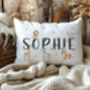 Personalised Safari Animals Pillowcase – Kids Nursery Name Pillow, thumbnail 2 of 2