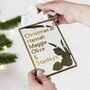 Personalised Family Christmas Sign, thumbnail 1 of 2