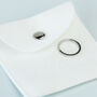 Sterling Silver Simple Thin Band Ring, thumbnail 3 of 4