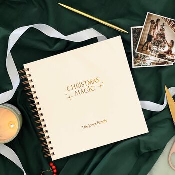 Personalised 'Christmas Magic' Memory Book For Families, 5 of 11