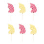Unicorn Lollipop Multipack, Six Lollipops, thumbnail 1 of 4