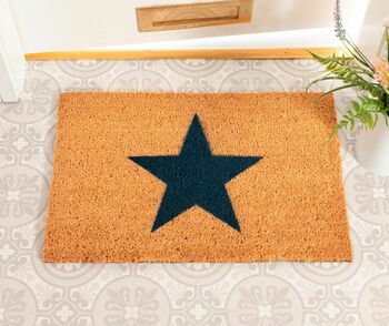 Star Print Doormat, 3 of 3
