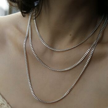 Sterling Silver Curb Chains, 2 of 12