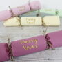 Reusable Personalised Cracker Napkins Pastel Set, thumbnail 1 of 9